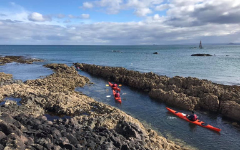 Sea kayaking