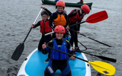 Stand up paddleboarding