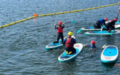 Stand up paddleboarding