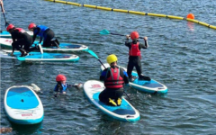 Stand up paddleboarding