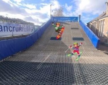 Dry ski slope