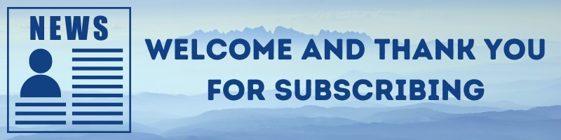 Welcome banner